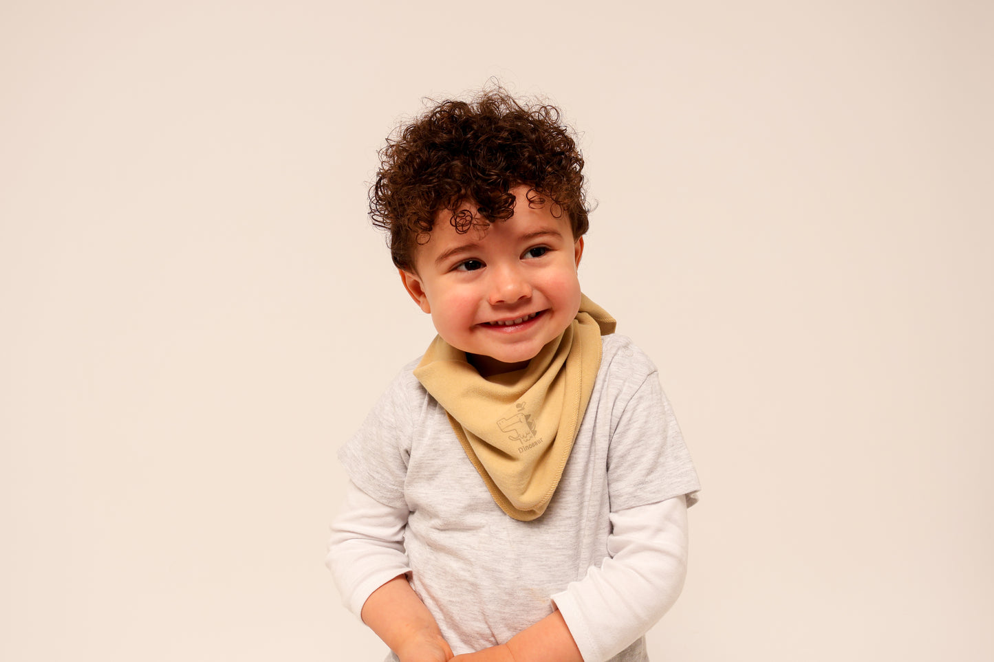 Bandana Baby Scarf - Khaki