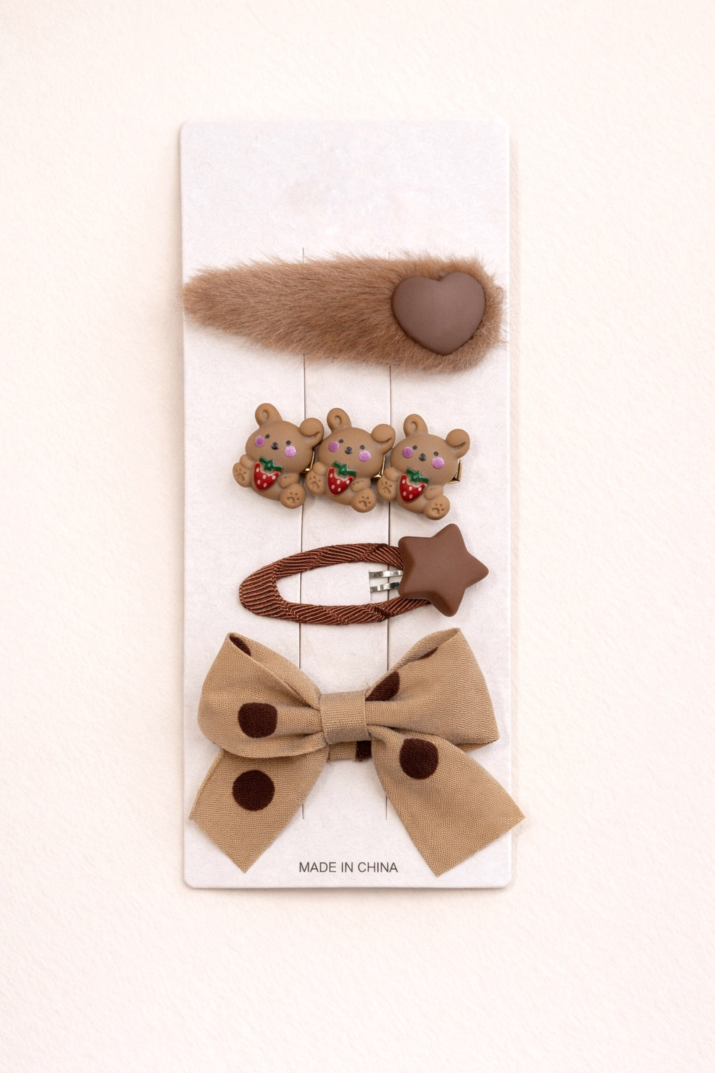 Teddy Clip Set