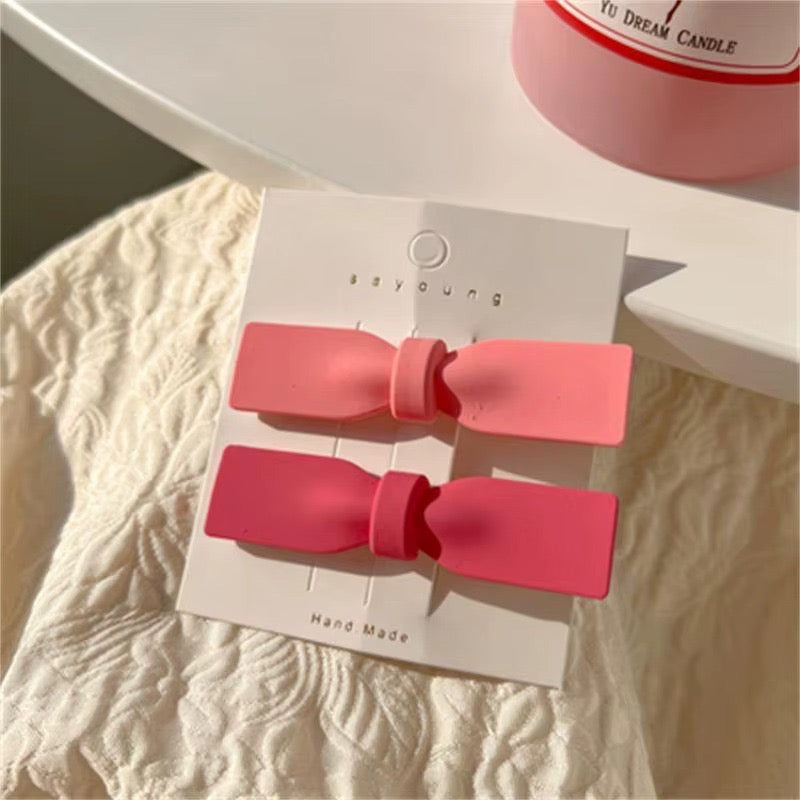 Pink Hair Clip Sets