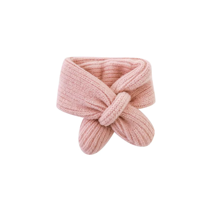 Yarn Winter Scarf - Rose