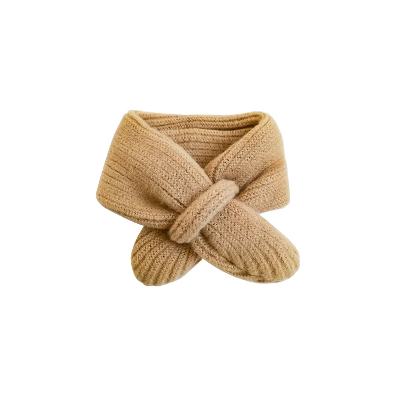 Yarn Winter Scarf - Beige