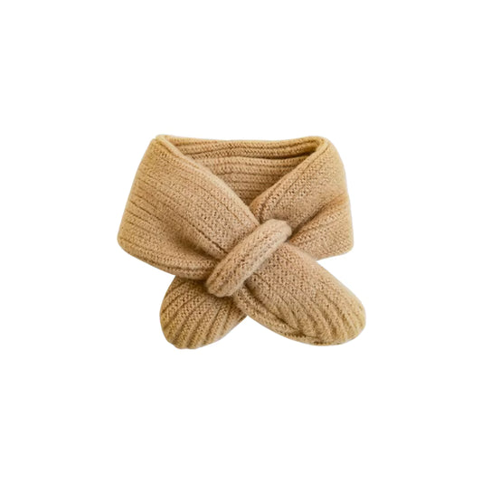 Yarn Winter Scarf - Beige