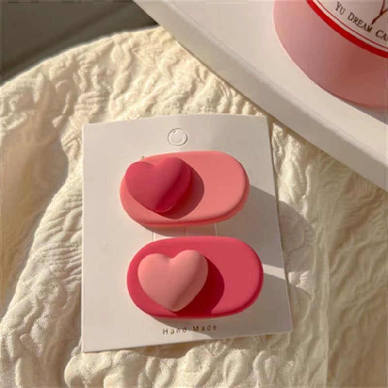 Pink Hair Clip Sets