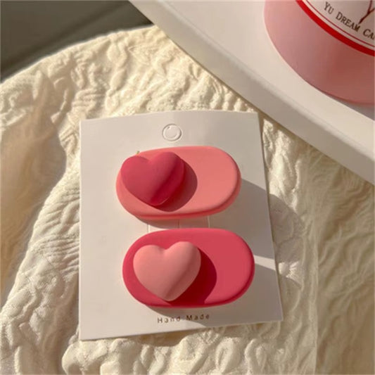 Pink Hair Clip Sets